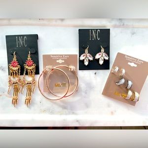 BUNDLE four Pair earring bundle.